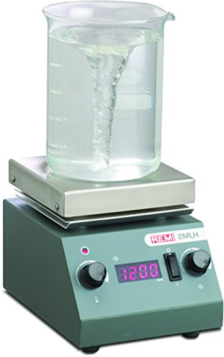 REMI Digital Magnetic Stirrer 2MLH (2 Litre) With Hot Plate | LED Display Laboratory Stirrer